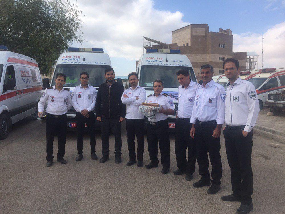 3 دستگاه آمبولانس به مرزهای غربی کشور اعزام شد